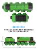 Mattel Thomas the Tank Engine Series Wooden Rail Series Генри лет и HBK18 (Томас) [2 вверх]