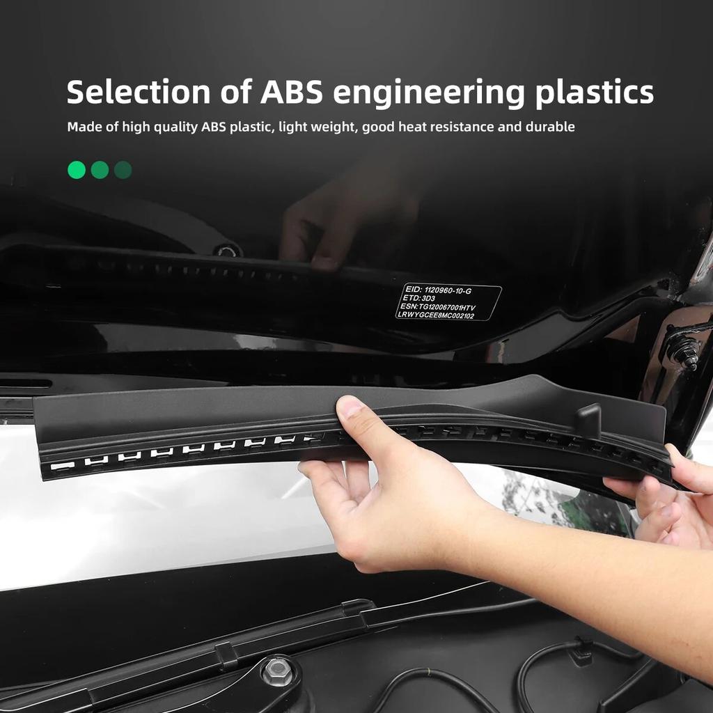 LUCKEASY For Tesla Model3 ModelY Front Hood Protective Cover Hood Waterproof Sealing Strip Modification Accessories