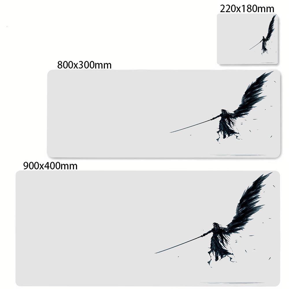 Gamer PC Laptop Desk Mat Final Fantasy XIV Endwalker Large Mouse Pad Computer Keyboard Mouse Mat Office Accessories Table Mats