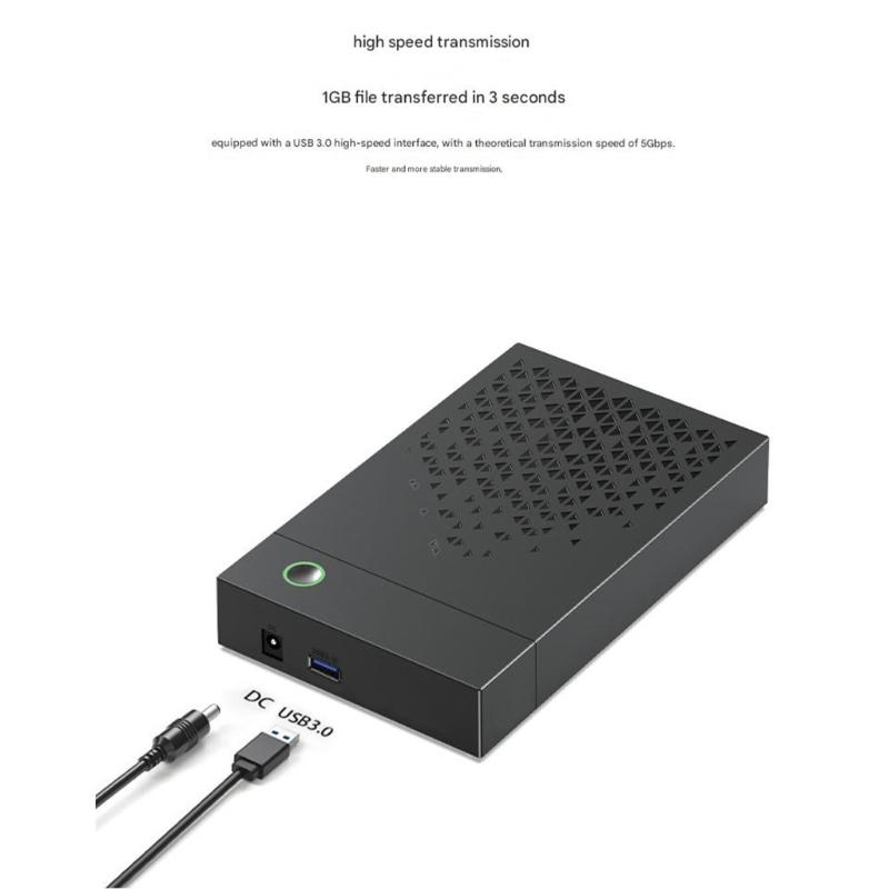 Корпус для жесткого диска USB3.0/USB3.1 Кейс для жесткого диска 3,5-дюймовый внешний корпус Внешний корпус для ПК Ноутбука Аксессуары