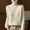 Women Sweater 100% Wool TIDENOVEL Turtleneck Knit Pullover Thick Winter Jumpers Female Knit Tops