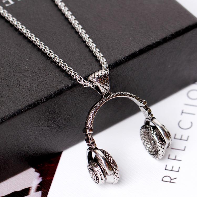 Японские ювелирные изделия из титановой стали, ожерелье с перьями в стиле Харадзюку, персонализированное ожерелье с подвеской, аксессуары в виде цепочки для свитера.