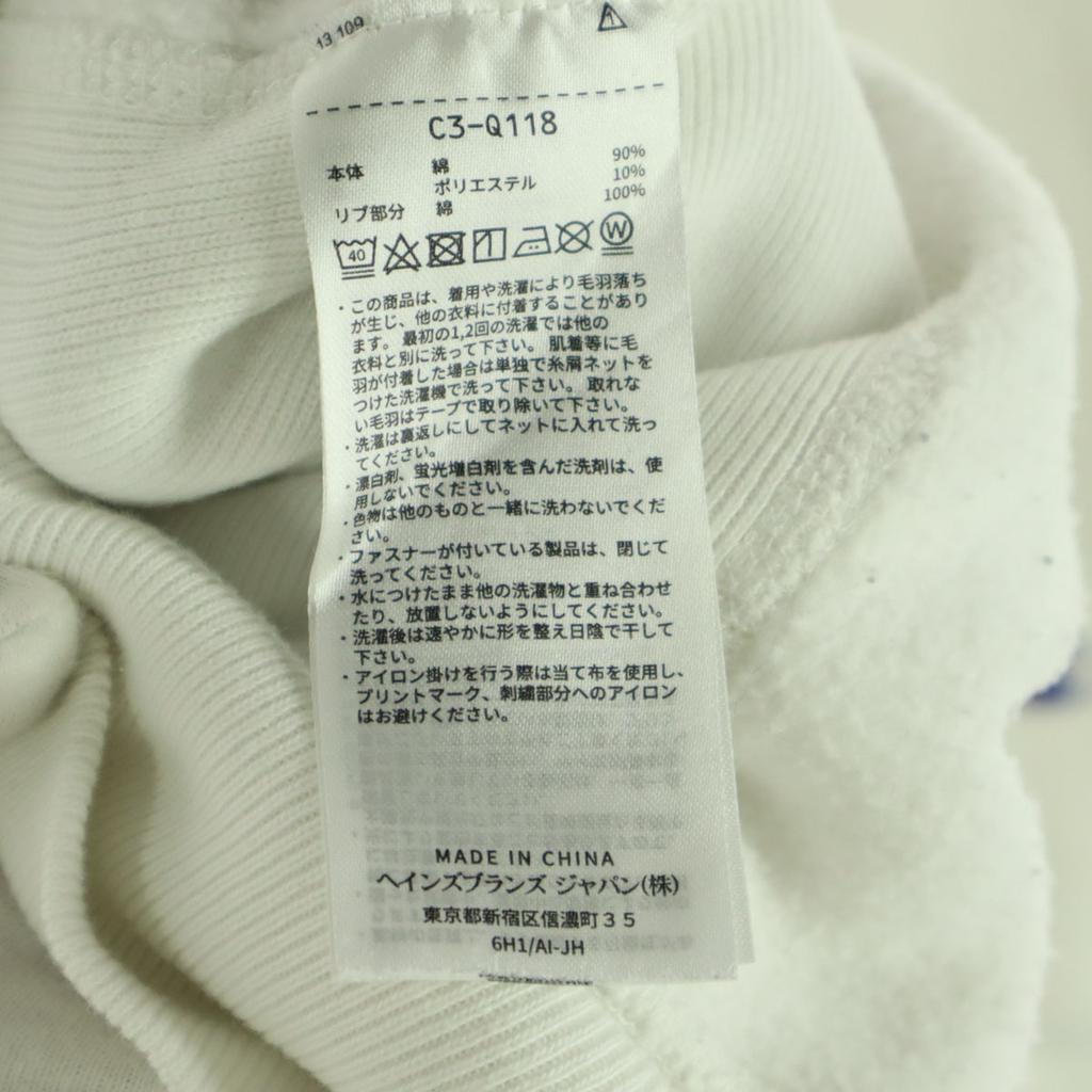 Champion Blue Replica Fleece-lined One point logo Long sleeve Parker Men's Used