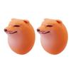 1/2/3/4Pcs Shiba-Inu Soft Egg Toy Slow Rebound Stress Anxiety Relief Portable Kids Teens