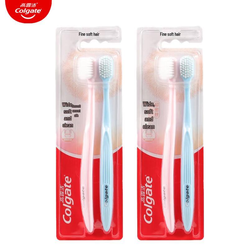 Colgate Сверхплотные зубные щетки с мягкой щетиной, 4 шт.