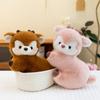 Soft Cute Party Style Deer Obediently Plush Toy Children's Birthday Gift Cute Pet Home Ornament Activity Gift
