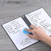 Многоразовая тетрадь-доска А4 Белая кожа Офисные блокноты Портативный еженедельник Школа Офис