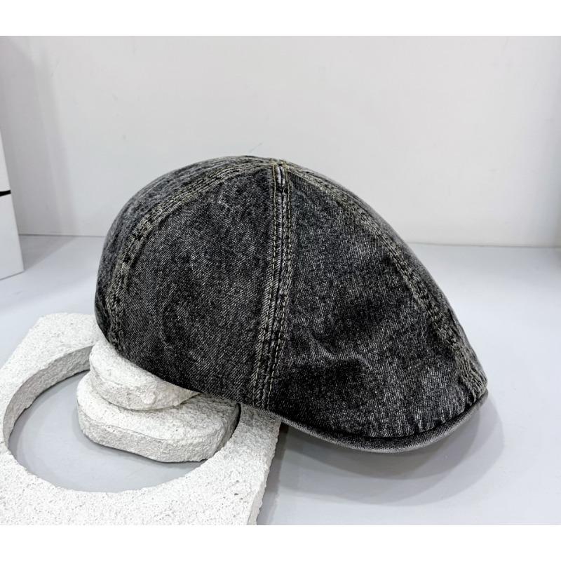 25 Early Autumn New Trendy Brand Denim Forward Hat Children's Fashion Street Style Sunscreen Sun Hat Women's Tide