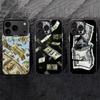 Dollar Bill Money Phone Case For iPhone 17,16,15,14,13,12,11 Plus,Pro Max,XS,Colored silver phone case