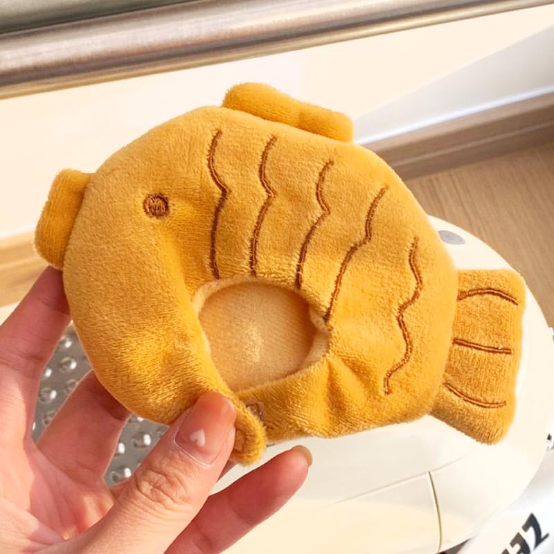 Taiyaki Plush Toy Kigurumi Cap for 10cm Plush Doll, Cotton Doll Clothes [Item]