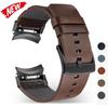Кожаный ремешок без зазоров для Samsung Galaxy Watch 7 6 Classic 47 мм 43 мм 6/5/4 40 мм 44 мм 5Pro 45 мм Аксессуары для ремешка с быстрой фиксацией