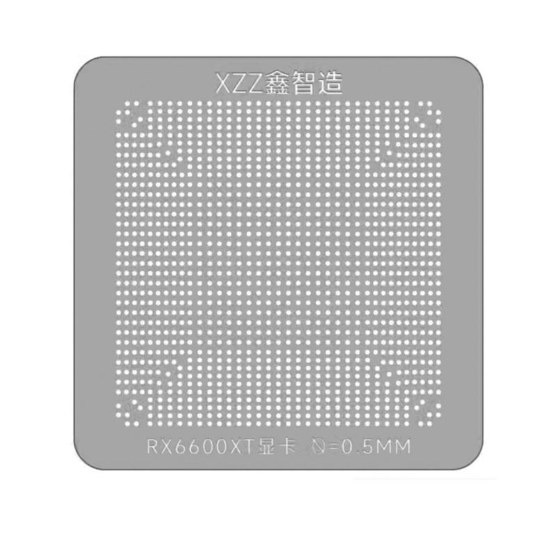 1 шт. XZZ Трафарет для пайки CPU/шариков для ноутбука AMD R9-7940HS RX6600XT RX6700XT RX6800XT RX7700XT SR3S0 SRLWS SRMHU SRN23