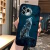 Чехол для телефона Carcasa Funda Для iPhone 17 Pro Max 17 Air 16 15 14 13 Pro Max 15 16 Pro 15Plus Животное Волк