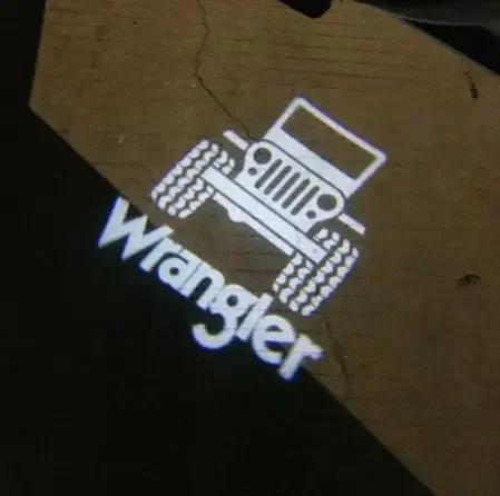 2pcs Led Car Door Welcome Laser Projector Logo Ghost Shadow Light Car Accessories Kits For Jeep Renegade Grand Cherokee Wrangler