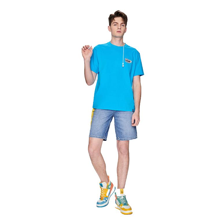 Lee Casual Shorts Men's Light Blue Moderate LMB100903100318A04103