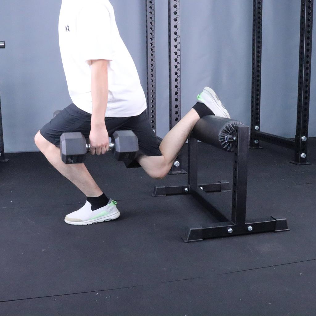 Commercial Adjustable Split Squat Stand for Leg Training |Leg Muscle Fitness Equipment for Hip Flexibility and Strength Training