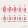 288pcs Solid Color Press On Nails Matte Finish Acrylic Fake Nails Hot Nail Tips  Daily Wear