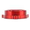 Clear Engine Oil Filter Cover Aluminium Alloy CNC Machining Oil Filter Protector Guard Cap for Raptor 700 700R Red