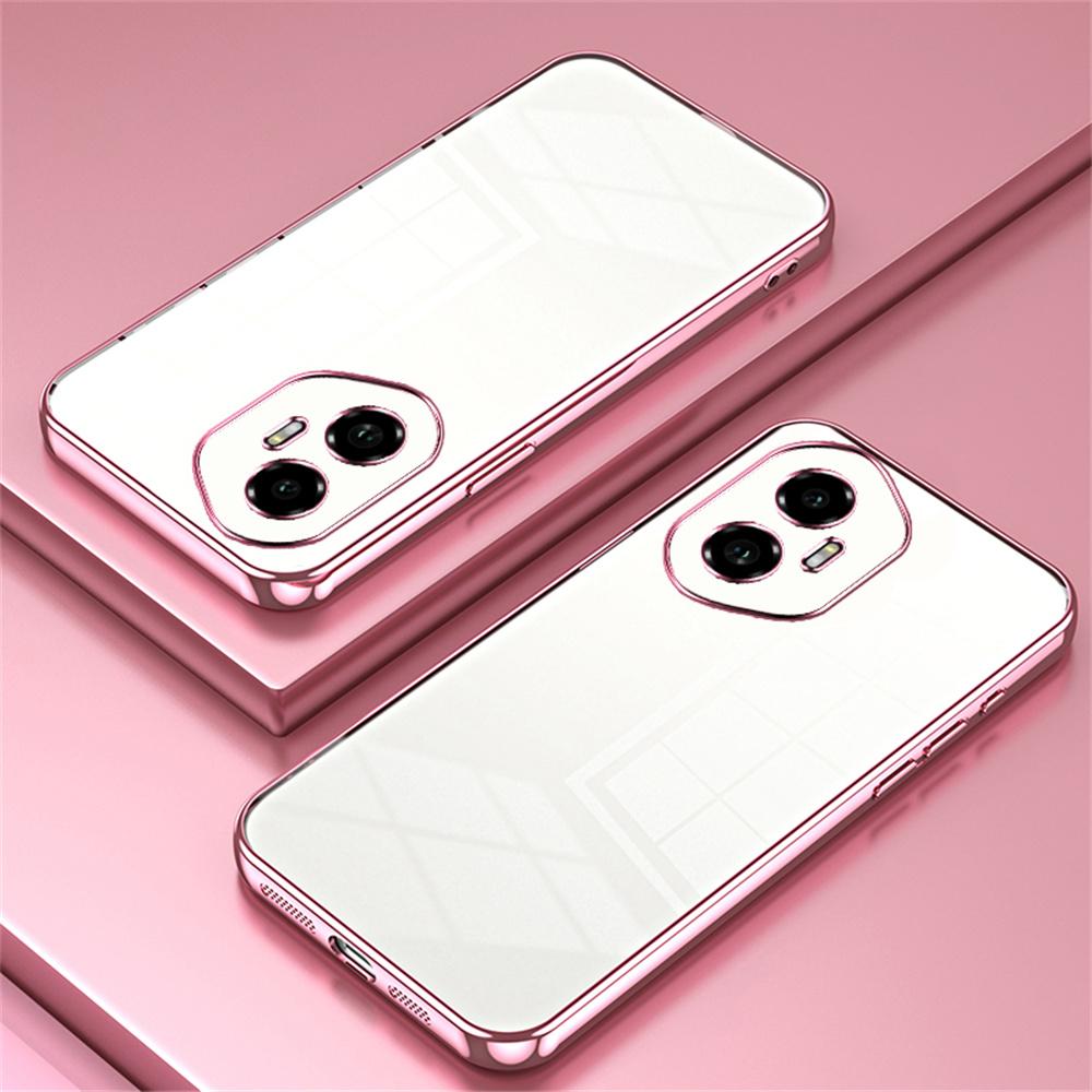 Чехол для Honor 300 с гальваническим покрытием, рамка, мягкая ТПУ крышка для телефона