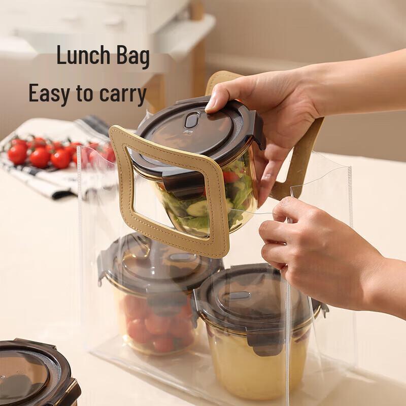 Mei Chu 700ml Borosilicate Glass Food Storage Bowl