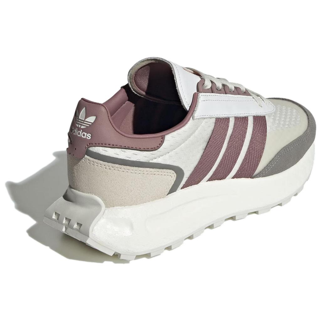 Adidas Originals Retropy E5 Мягкие Удобные Низкие Кроссовки для Повседневной Носки Женские Кроссовки Белые Красные Серые JH7191