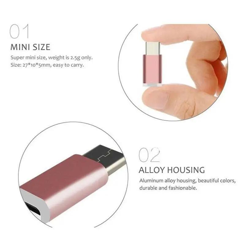 1 шт. Кабель USB Type C 3.1 Адаптер-зарядное устройство USB-C к конвертеру Micro USB для Oneplus 3t One Plus 2/Ne USB-адаптер Аксессуары для телефона