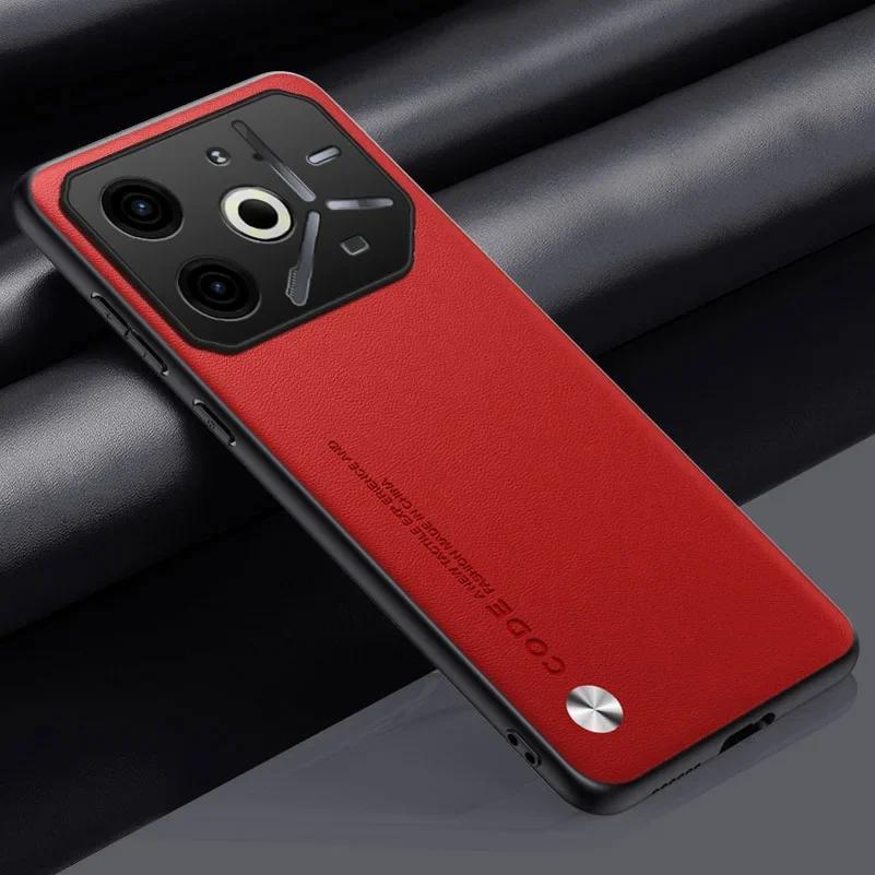 Простой жесткий чехол из искусственной кожи для Tecno POVA 6 Neo 6pro, матовый силиконовый бампер, защита камеры, противоударный чехол для телефона Pova6 NEO 6 Pro