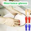 Rubber Child Househeld Gloves Red Yellow Blue Cleaning Gloves Tool Kids Work Gloves  Washing Dishes