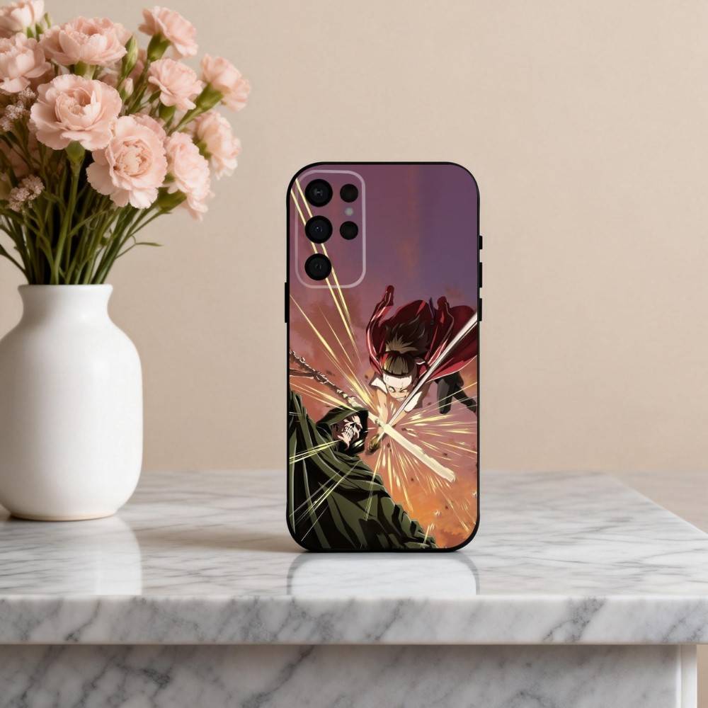 Легкий роман I-Ishura-Чехол для телефона для Samsung S25,S24,S21,S22,S23,S30,Ultra,S20,Plus,Другие Мягкий черный чехол