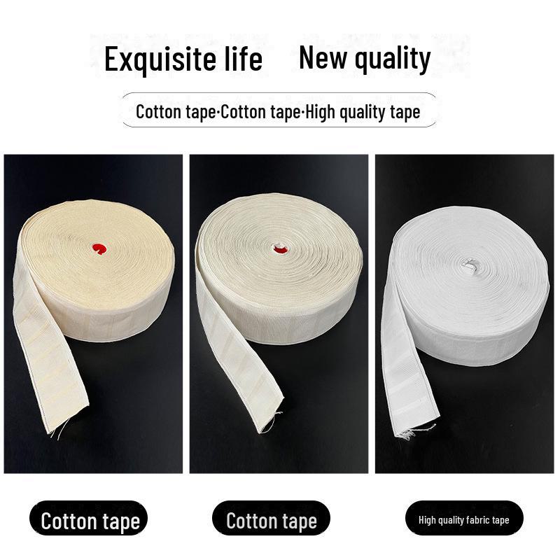 7 см лента для крючков для штор из чистого хлопка - высокое качество, дизайн без проколов