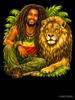 Свободная футболка BOB MARLEY ONE LOVE