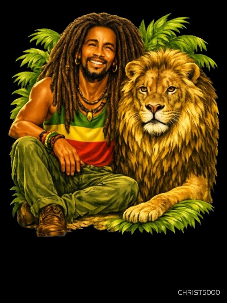 Свободная футболка BOB MARLEY ONE LOVE