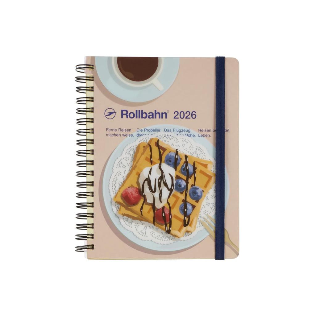 Planner 2026 Edition Starting October Rollbahn Trois L Monthly Planner [Delfonics / 2025] (B (Food))