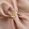 Cazador Geometric Swirl Spiral Women's Ring Stainless Steel Finger Rings 2026 Trend Jewelry Wholesale 2026 Birthday Party Gifts
