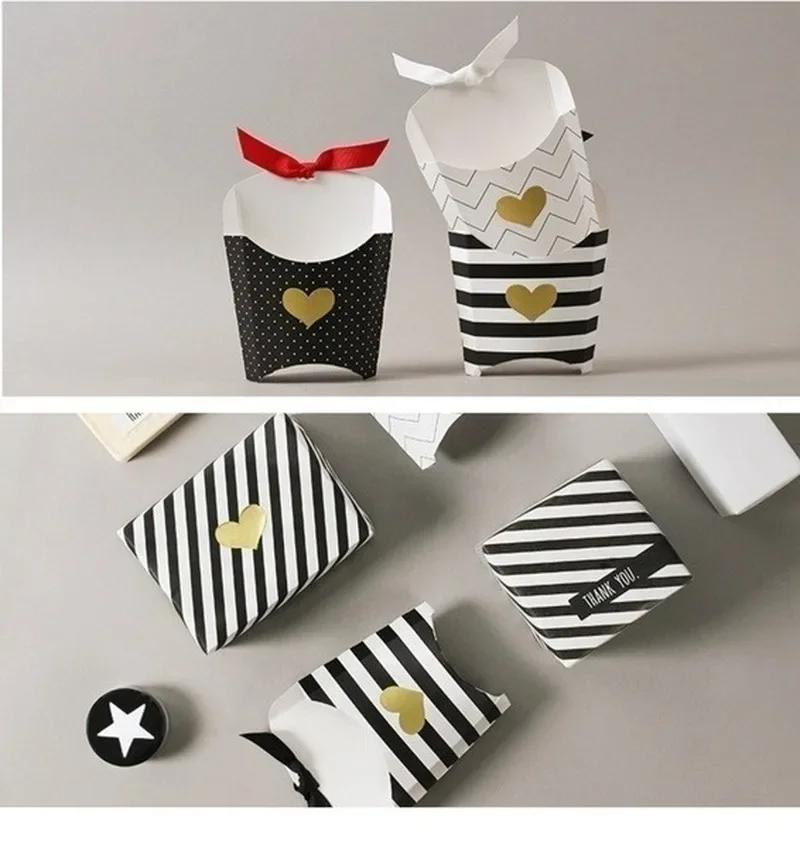 240Pcs/10 Sheets Golden Heart Handmade Cake Candy Packaging Sealing Label Sticker Baking DIY Gift Party Stickers Seal