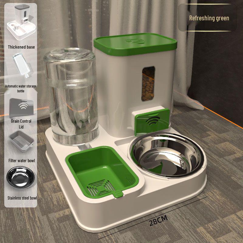 Миска-кормушка для домашних животных и фонтан для воды для кошек и собак