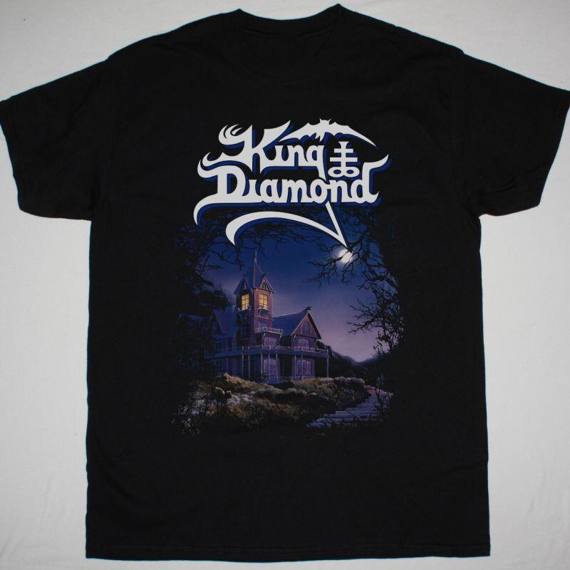 KING DIAMOND THEM Футболка Унисекс Хлопковая Футболка Все Размеры US633