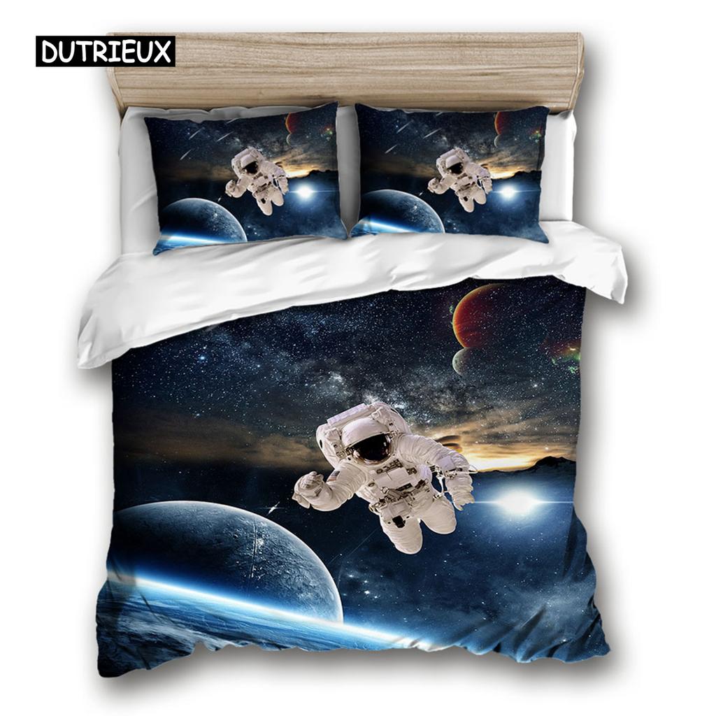 Комплект постельного белья Space star 3d Galaxy Single double Twin/Queen 2pcs/3pcs комплекты постельного белья Universe Outer Space Themed