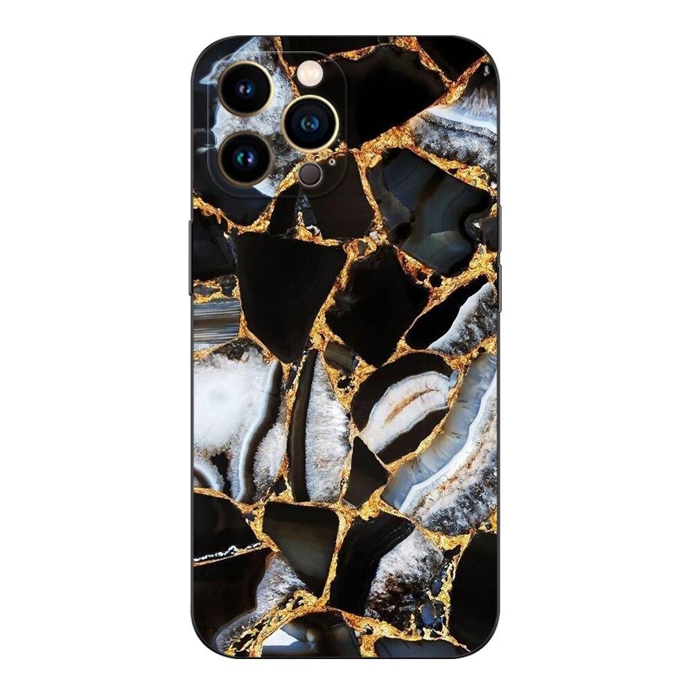 Чехол для телефона с цветным мрамором для iPhone Samsung Galaxy Redmi Xiaomi Oppo OnePlus Note SA 7 8 9 10 11 12 13 14 20 21 22 23 53 54 Pro Max Ultra TPU Soft