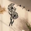 Dandelion Metal Wall Art, Metal Wall Decor, Wall Hangings, Minimalist Wall Art