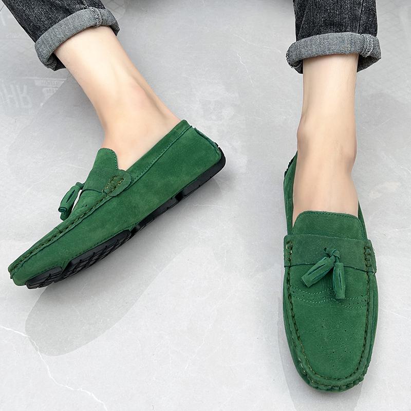 Size 48 Loafers Men Casual Shoes Tassel Brogue Big Size Driving Shoes Men Loafers Moccasins Breathable Slip On Loafers for Men