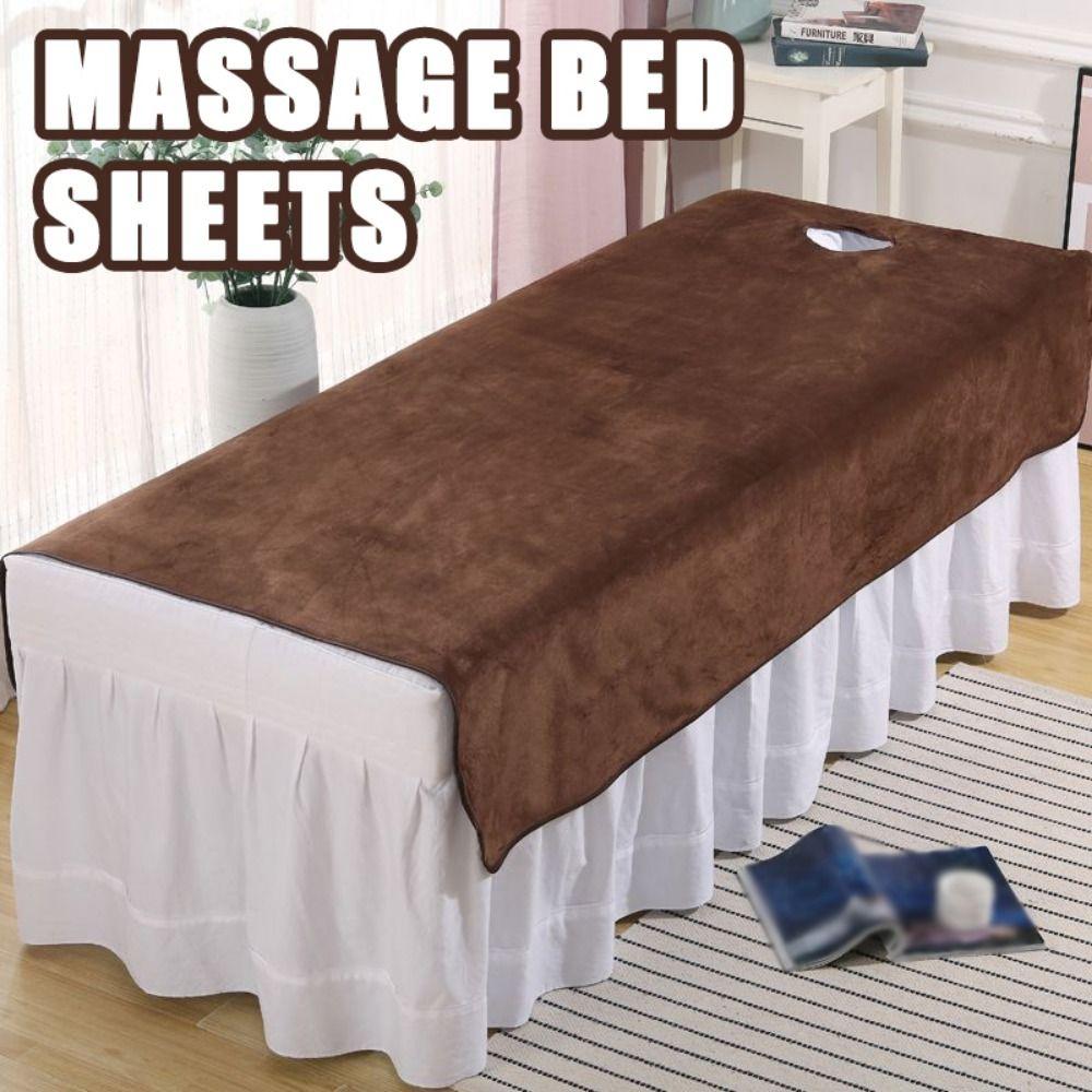 Comfortable SPA Bedspread Soft Beauty Massage Table Cover Cosmetic Bed Sheet Beauty Tool