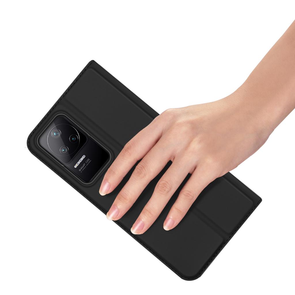 Dux Ducis Skin Pro Flip Case Cover for Xiaomi Poco F4 5G - Black