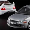 1/24 Модель спортивного автомобиля из сплава Mitsubishi Lancer Evolution Литые металлические гоночные автомобили Модель автомобиля Звук и свет Детские игрушки Подарок