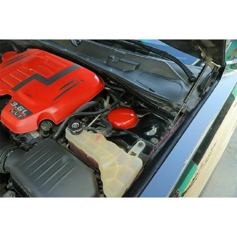 Red ABS Engine Compartment Suspension Cover for Dodge Challenger Charger 2009-21