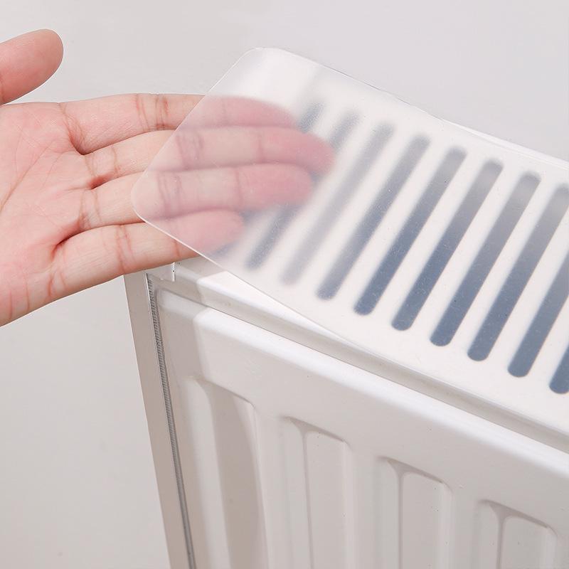 Декоративная чугунная накладка на радиатор: Полузакрытый пылезащитный чехол и защита от дыма