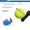 Тренажер для тенниса Rebound Ball Set с 2 мячами, тренировочный инструмент для тенниса, оборудование для отскока теннисного мяча Solo Tennis Rebounder для взрослых и детей