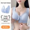 Plus Size Seamless Front Closure Bra - Wirefree, Lift & Support, Anti-Sagging, Comfortable Fit for Full Figures