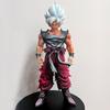 28см Фигурка ГК Dragon Ball Сон Гоку Ys Статуэтка Еженедельная Цвет Белые Волосы Супер Сайян Модель Настольное Украшение Коллекция Подарок