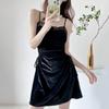 Autumn new golden velvet pajamas women's fashion sexy suspender pajamas sweet wind live broadcast Douyin loungewear